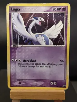 Pokemon Card Lugia 29/115 Holo EX Unseen Forces Rare Played 2 - Image 3