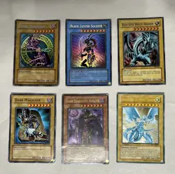 Lot Of 6 Yugioh 1st Edition and Limited Edition Foil cards - Image 1
