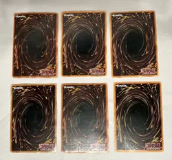 Lot Of 6 Yugioh 1st Edition and Limited Edition Foil cards - Image 2