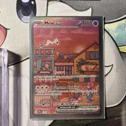 Pokémon TCG Mew & Mewtwo Black Star Promo Card Cards W/ Mew EX Metal Card - Image 10