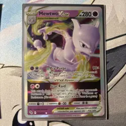 Pokémon TCG Mew & Mewtwo Black Star Promo Card Cards W/ Mew EX Metal Card - Image 4