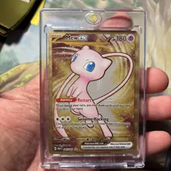 Pokémon TCG Mew & Mewtwo Black Star Promo Card Cards W/ Mew EX Metal Card - Image 7