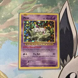 Pokémon TCG Mew & Mewtwo Black Star Promo Card Cards W/ Mew EX Metal Card - Image 8