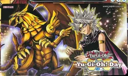 Yugioh Day Marik Ishtar/The Winged Dragon of Ra Official Playmat New - Image 1