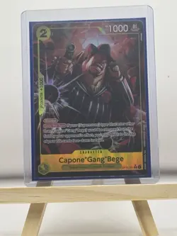 Capone Gang Bege Op11-101 SR Alternative Art English One Piece Card Game - Image 1
