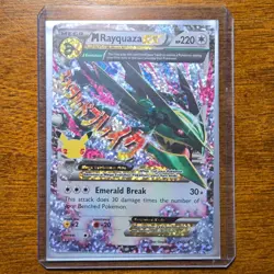 M Rayquaza EX 76/108 - Celebrations Classic Collection 2021- Pokémon TCG Card NM - Image 5