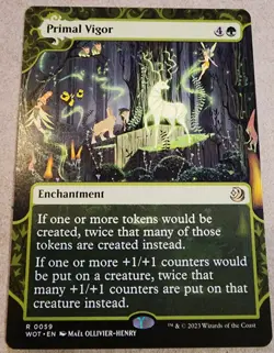 Primal Vigor - #59 Regular - Wilds of Eldraine: Enchanting Tales - Mtg - Image 1