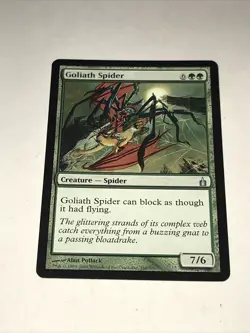 GOLIATH SPIDER Magic the Gathering Card - Image 8