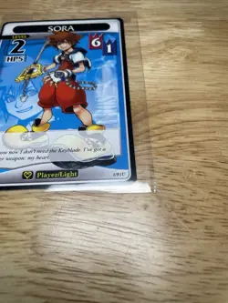 Lot Of ( 3 ) KINGDOM HEARTS TCG SORA Cards Disney Trading Card Game Level 1 & 2! - Image 7