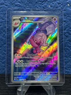 Tinkatuff 217/193 SV Paldea Evolved Holo Illustration Rare Pokemon Card - Image 1