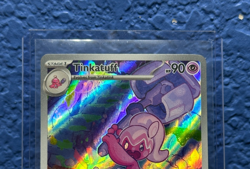 Tinkatuff 217/193 SV Paldea Evolved Holo Illustration Rare Pokemon Card - Image 9