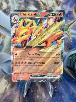 Pokemon Card Charizard Ex 161 SVP Black Star Promo Ultra Rare Holo Near Mint - Image 1