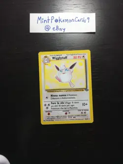 Wigglytuff - 32/64 - Non Holo Rare - Italian Jungle Set Pokemon Card - LP - Image 1