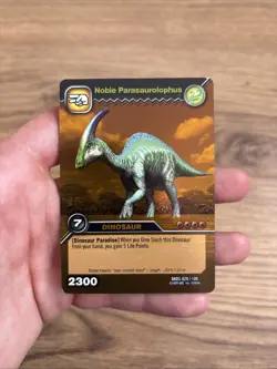 Dinosaur King Noble Parasaurolophus DKDS-029/100 Rare foil card - Image 1