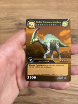 Dinosaur King Noble Parasaurolophus DKDS-029/100 Rare foil card - Image 11
