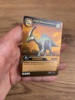 Dinosaur King Noble Parasaurolophus DKDS-029/100 Rare foil card - Image 2