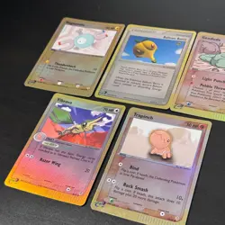 Pokémon Ex Dragon Reverse Holo Bundle 2003 vintage + ERROR CARD - Image 6
