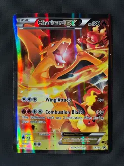 Charizard EX XY121 JUMBO Pokémon Card Black Star Promo Holo 2016 Full Art NM - Image 5