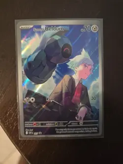 Pokémon TCG Steven’s Beldum 207 Black Star Promo Card Pack Fresh NM Condition - Image 4