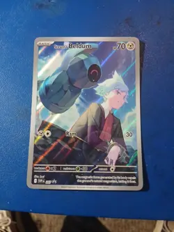 Pokémon TCG Steven’s Beldum 207 Black Star Promo Card Pack Fresh NM Condition - Image 3