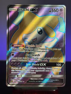 Jirachi GX 79a/236 - Unified Minds - Alt Art Promo Pokemon Card - LP - Image 12