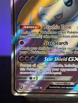 Jirachi GX 79a/236 - Unified Minds - Alt Art Promo Pokemon Card - LP - Image 16