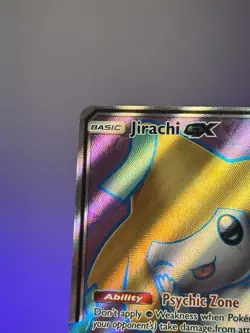 Jirachi GX 79a/236 - Unified Minds - Alt Art Promo Pokemon Card - LP - Image 2