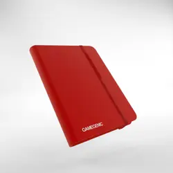 GAMEGENIC CASUAL ALBUM 8-POCKET BINDER PORTFOLIO RED HOLDS 160 CARDS NEW - Image 4