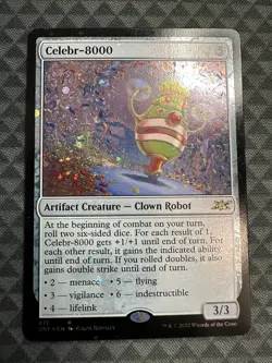 MTG Celbr-8000 #471 Galaxy Foil Rare Unfinity (UNF) - Image 7
