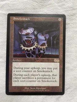 Smokestack Urza's Saga Regular Near Mint - Image 3