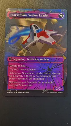 Starscream, Power Hungry (Shattered Glass) Universes Beyond: Transformers... - Image 2