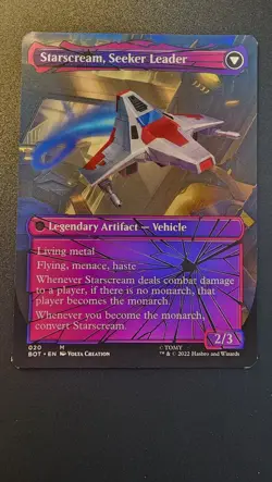 Starscream, Power Hungry (Shattered Glass) Universes Beyond: Transformers... - Image 4