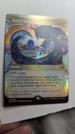 1x Dawn's Truce Foil Showcase Near Mint - English Bloomburrow MTG Magic x1 - Image 1