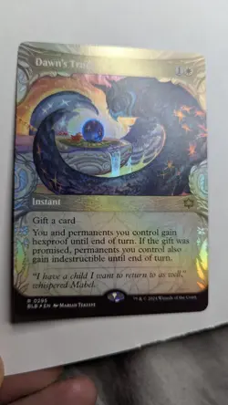 1x Dawn's Truce Foil Showcase Near Mint - English Bloomburrow MTG Magic x1 - Image 2