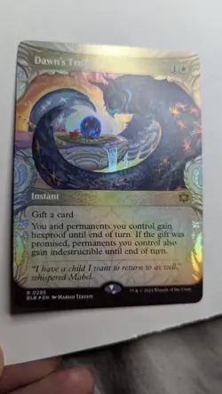 1x Dawn's Truce Foil Showcase Near Mint - English Bloomburrow MTG Magic x1 - Image 1