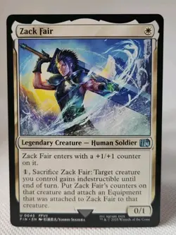 Zack Fair FIN-0045 Uncommon English Booster Fresh / No Magic / MTG - Image 2