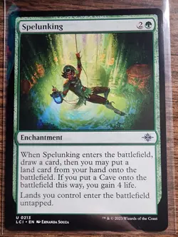 MTG [1×] Spelunking - Normal NM - Lost Caverns of Ixalan - Image 2