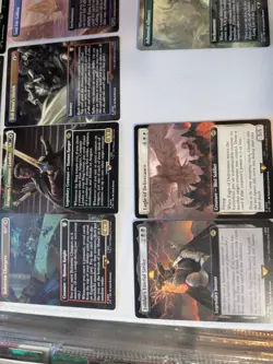 13x MTG The Lord Of The Rings Borderless Rares Non Foil Nm - Image 10