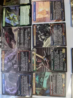 13x MTG The Lord Of The Rings Borderless Rares Non Foil Nm - Image 2