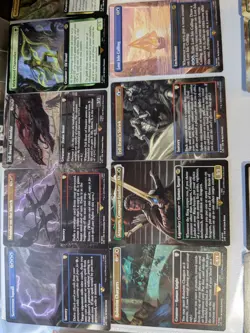 13x MTG The Lord Of The Rings Borderless Rares Non Foil Nm - Image 7