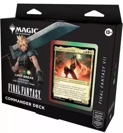 MTG Magic the Gathering Final Fantasy VII 7 Cloud Commander Limit Break PREORDER - Image 1