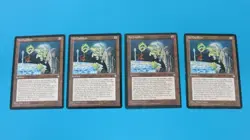 4x RESERVED   ICE CAULDRON  ARTIFACT P ICE AGE MTG MAGIC GATHERING  3 NM /  1 MP - Image 1