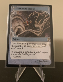MTG: Ensnaring Bridge (Future Sight) Mystery Booster 2 Regular - Image 2