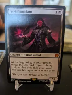 Magic The Gathering MTG Final Fantasy #94 Dark Confidant - Image 1