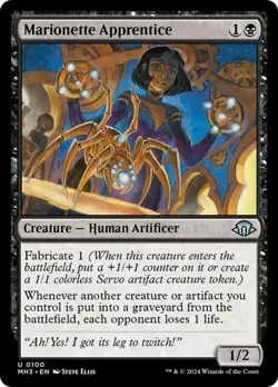 Marionette Apprentice Modern Horizons 3 MTG Magic The Gathering - Image 1