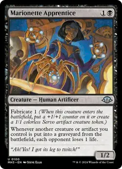 Marionette Apprentice Modern Horizons 3 MTG Magic The Gathering - Image 2