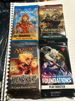 Magic The Gathering Booster Packs Sealed Lot 4 - Image 1