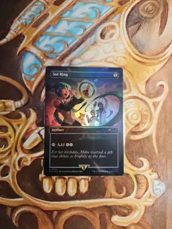 Sol Ring ✨ Borderless FOIL ✨ MTG Hatsune Miku Digital Sensation NM Secret Lair - Image 2