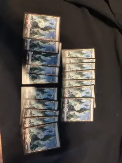 Wastes Full Art Oath of the Gatewatch #184 Lot Of 17 Magic The Gathering - Image 1