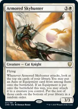 1x Armored Skyhunter NM-Mint, English Commander Legends MTG Magic - Image 1